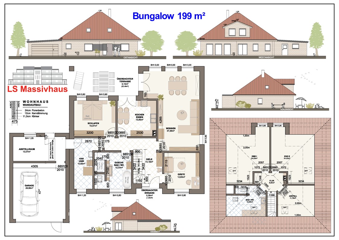 Bungalow 199 m Siemers