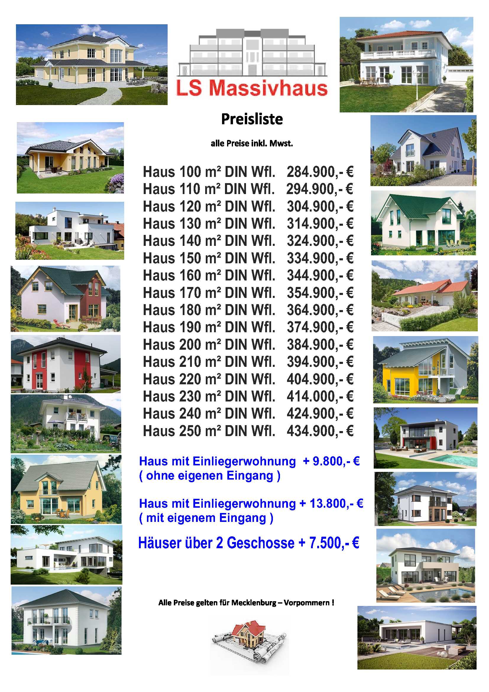 Preisliste 2026-2