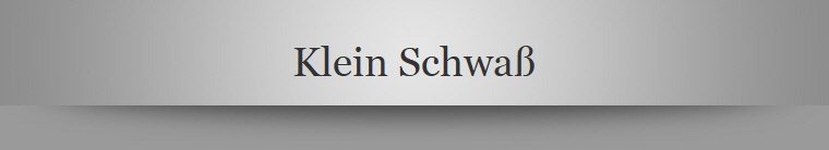 Klein Schwa